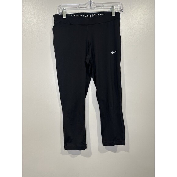 Nike Pants - Nike Womens Dri-Fit Black Compression Leggings Size Medium Gorpcore Athleisure